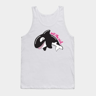 Eat the Rich Orca Tank Top